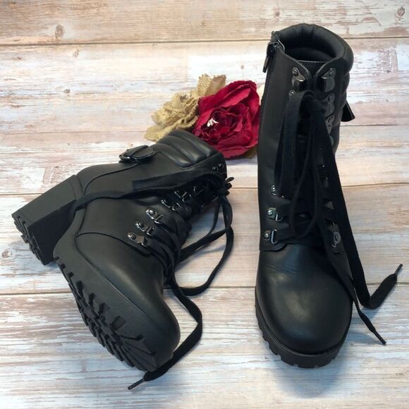 MIA Black Annamaria Boots - Picture 1 of 10